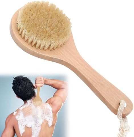 body oil skin scrubber