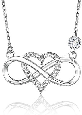 Leafael Infinity Love Heart Necklace