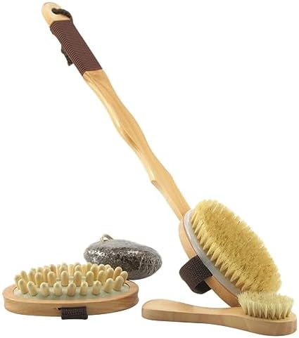 body oil skin scrubber