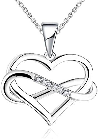 Leafael Infinity Love Heart Necklace