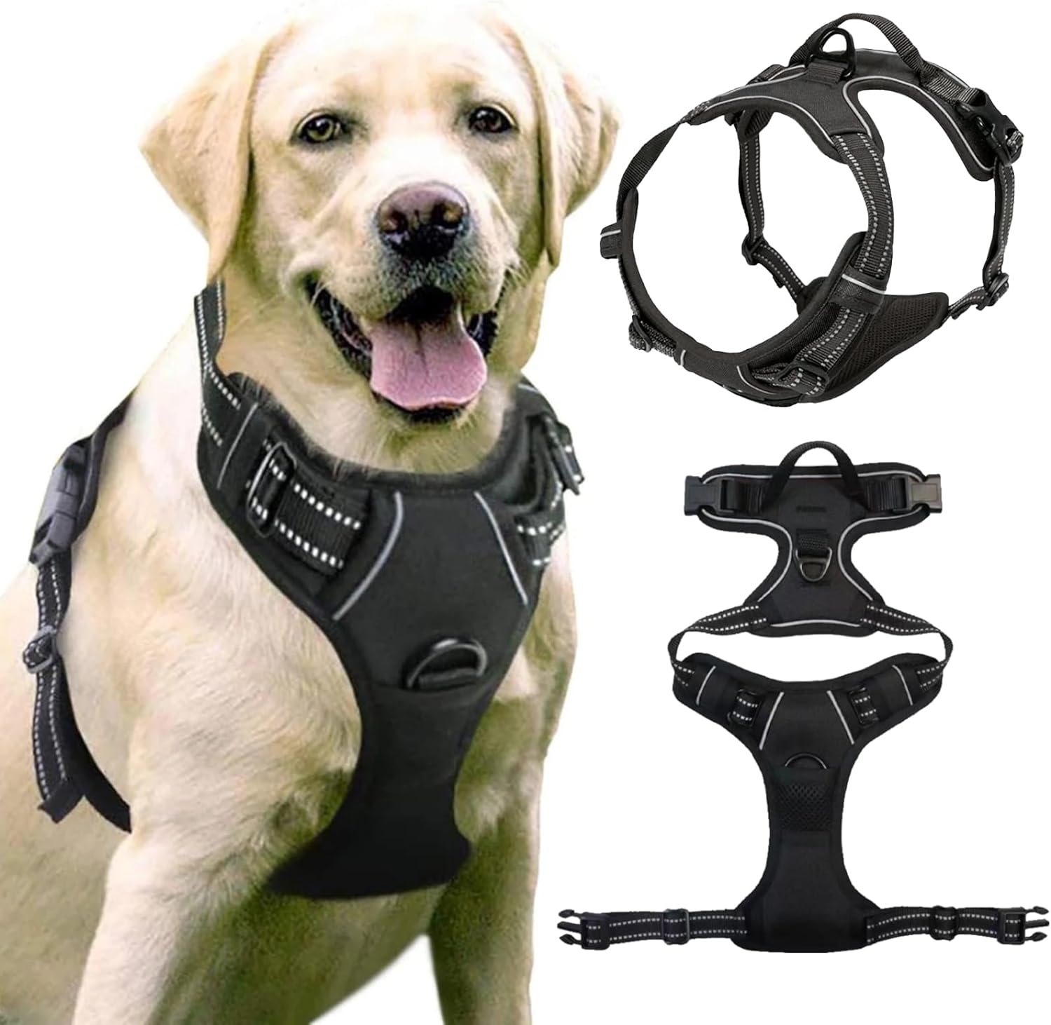 dog harness with handle