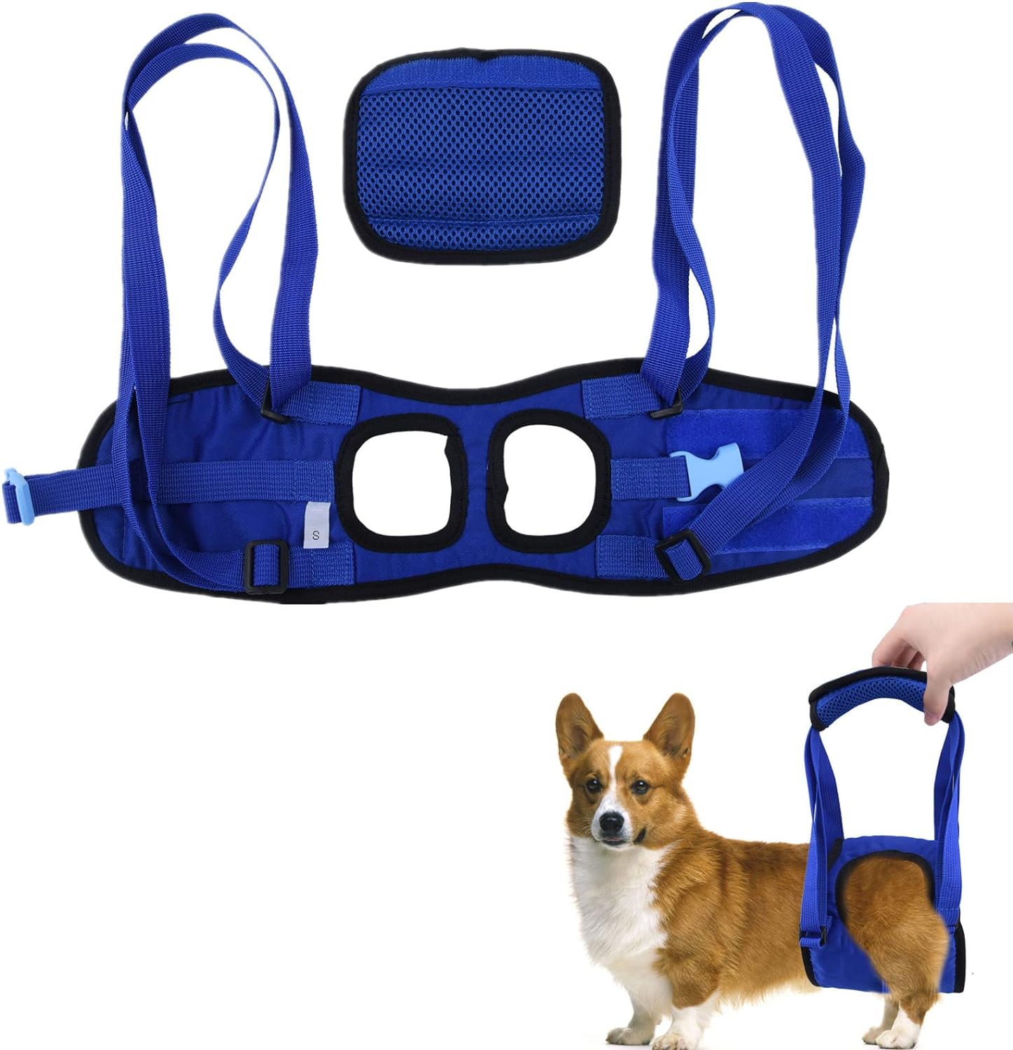 dog harness with handle