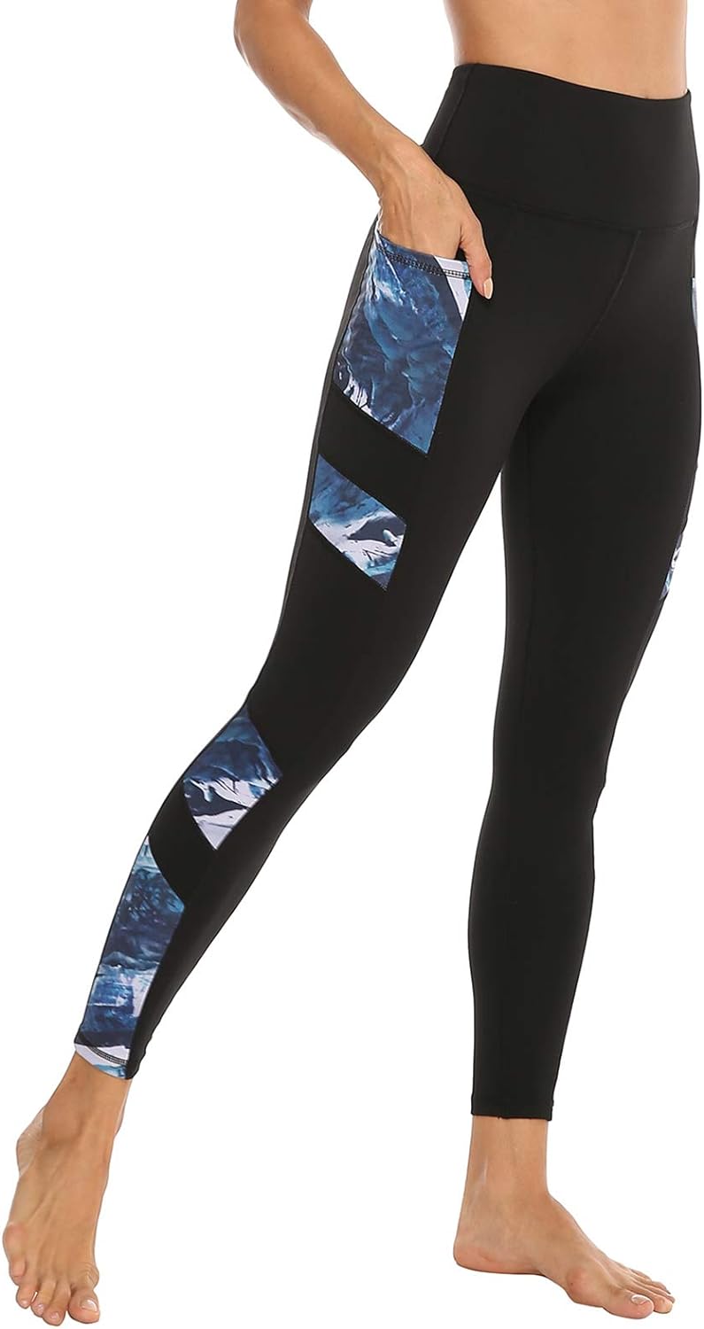 block sport leggings