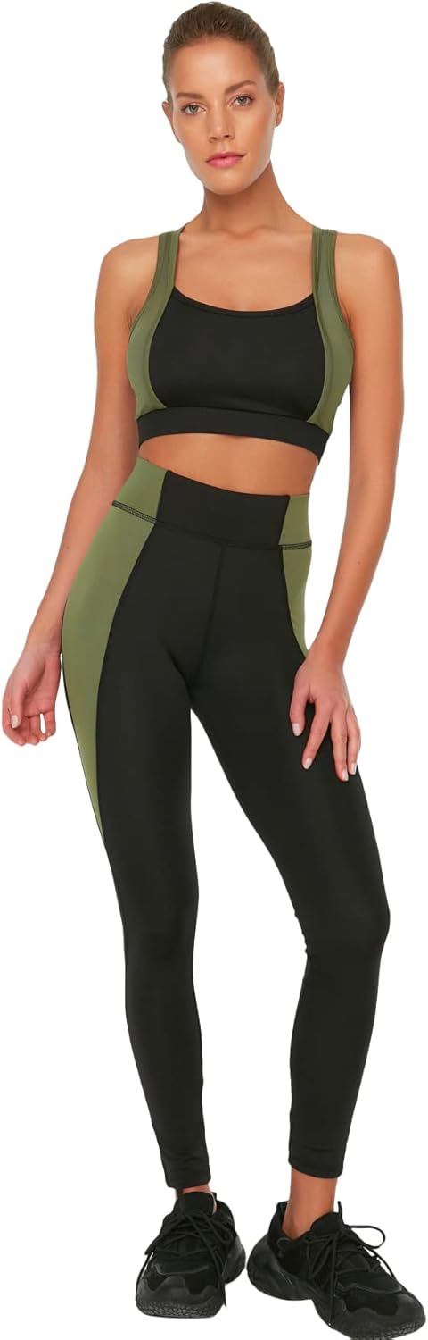 block sport leggings