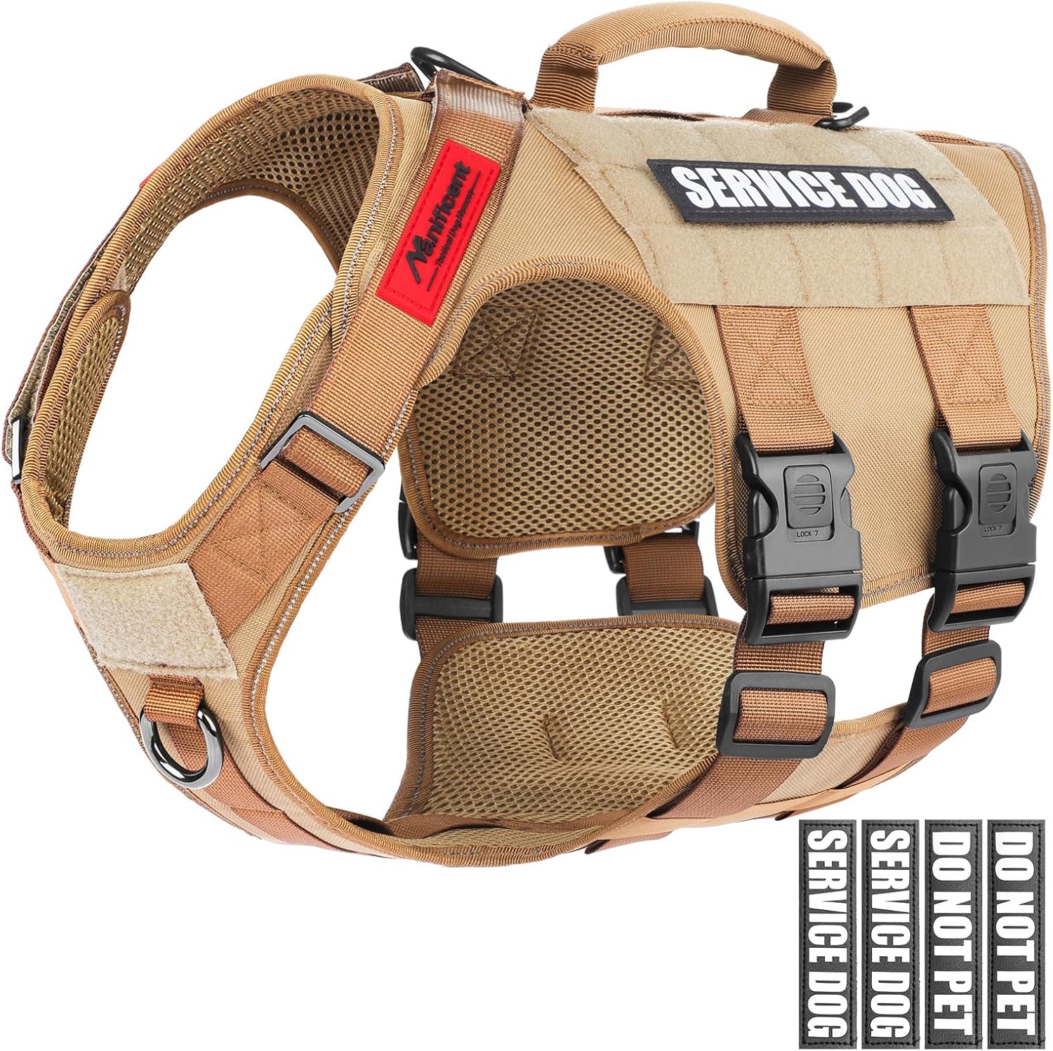 dog harness with name