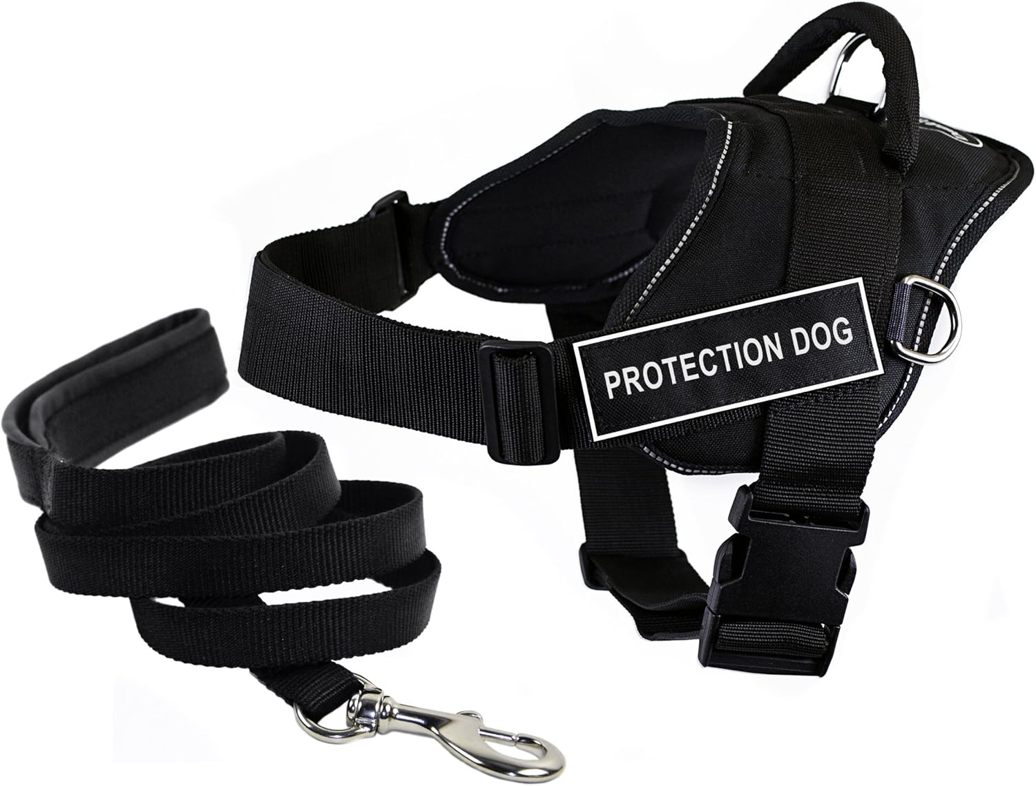 dog harness and leash