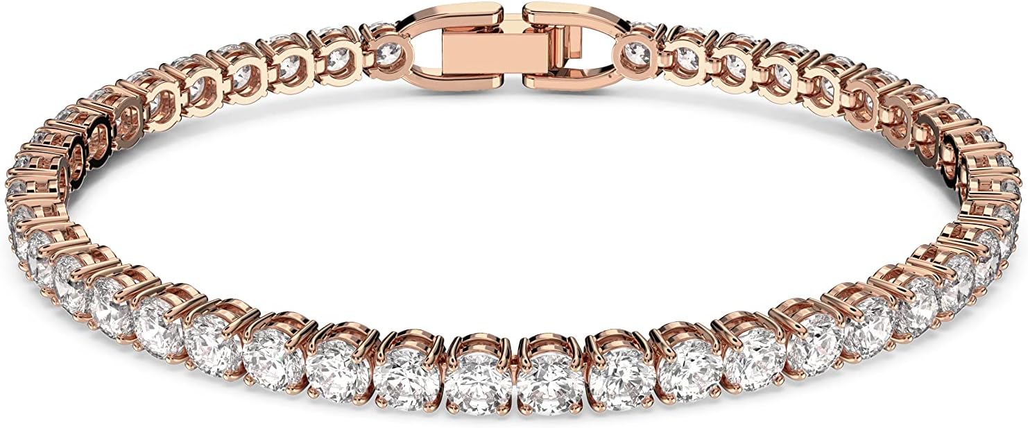 PAVOI 14K Gold Plated Cubic Zirconia Classic Tennis Bracelet