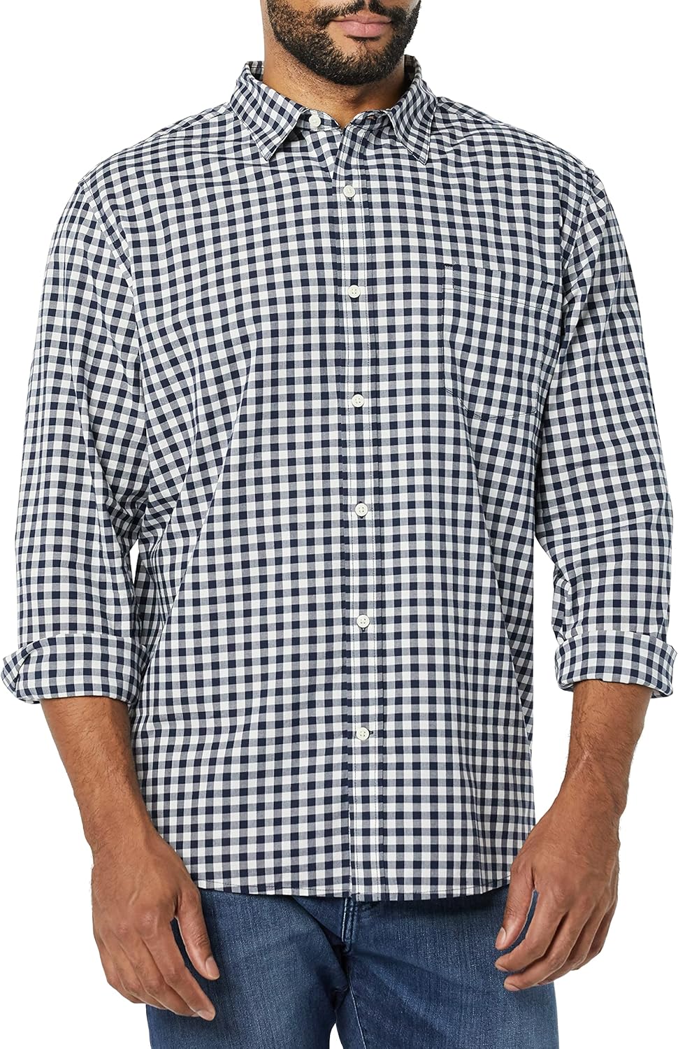 ack and Jones Mens Gingham Shirt