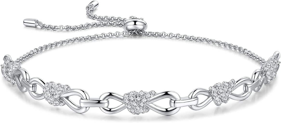 Ted Baker Melrah Icon Crystal Adjustable Tennis Bracelet