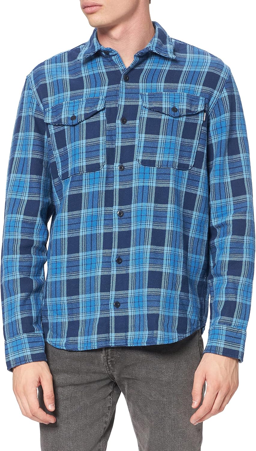 ack and Jones Mens Gingham Shirt