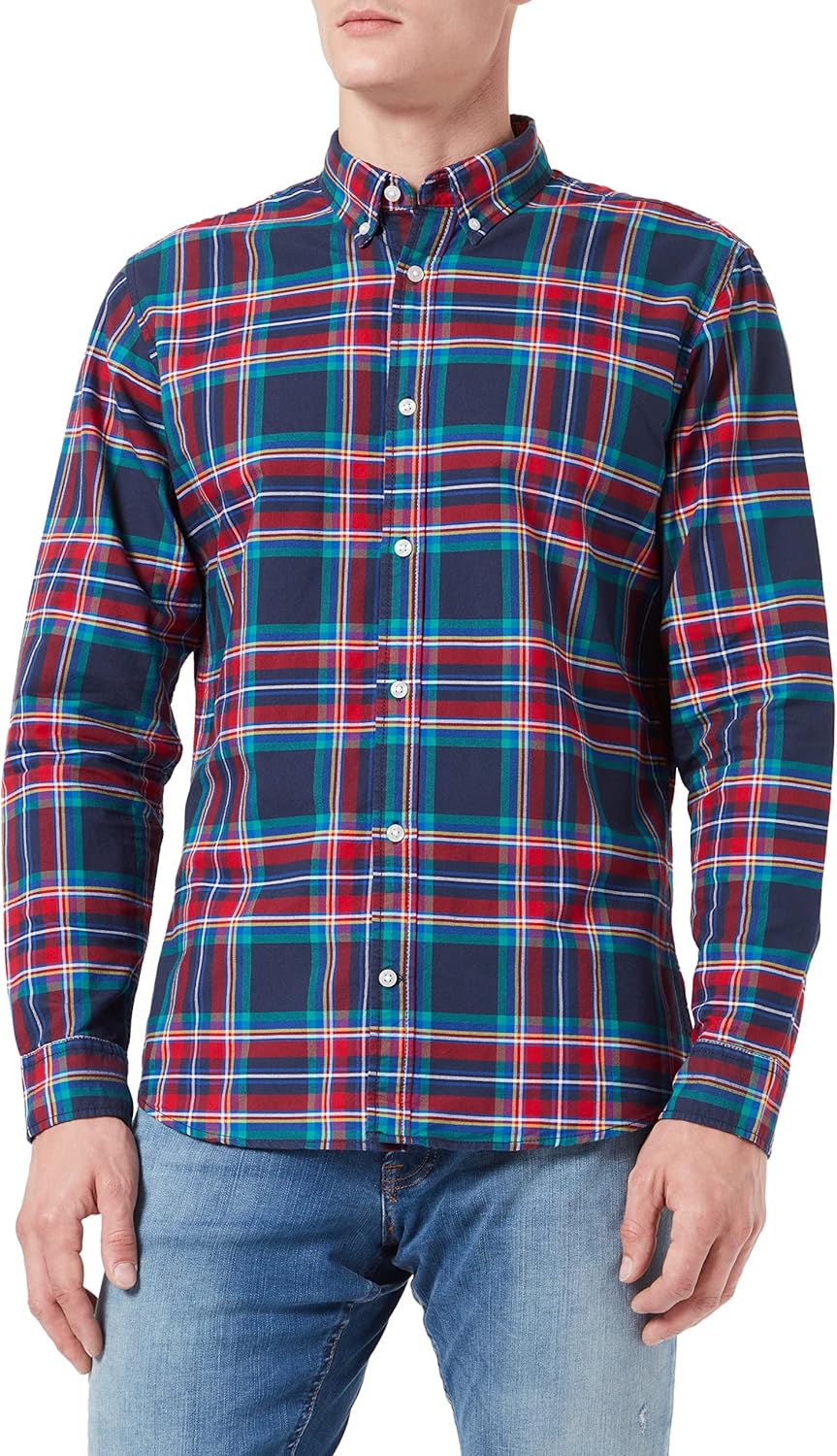 ack and Jones Mens Gingham Shirt