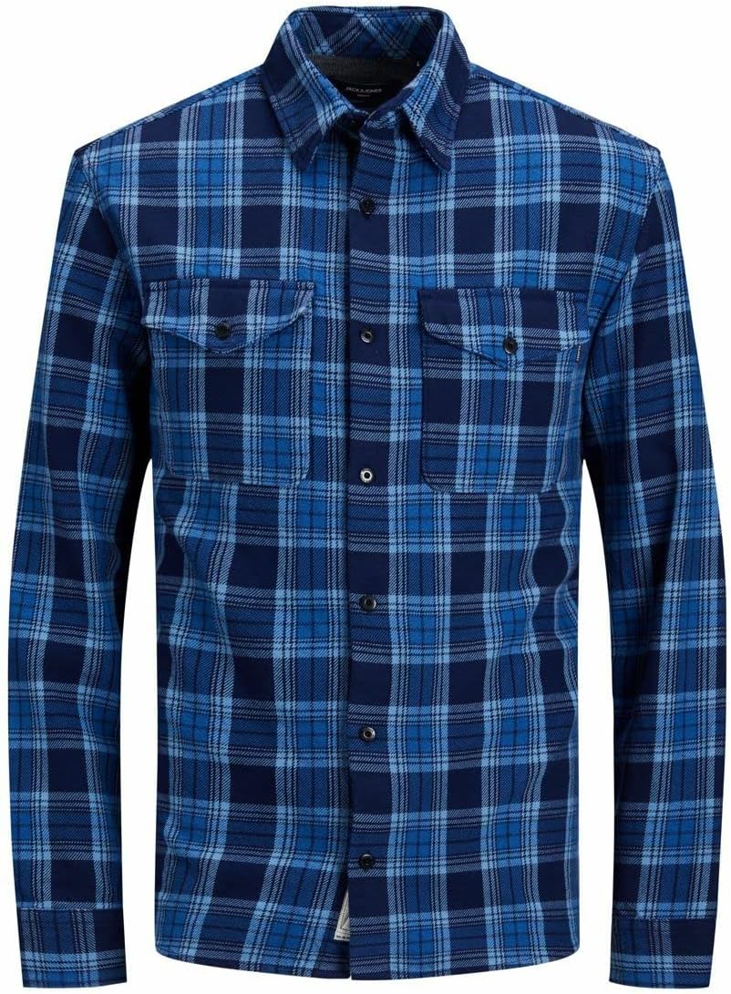 ack and Jones Mens Gingham Shirt