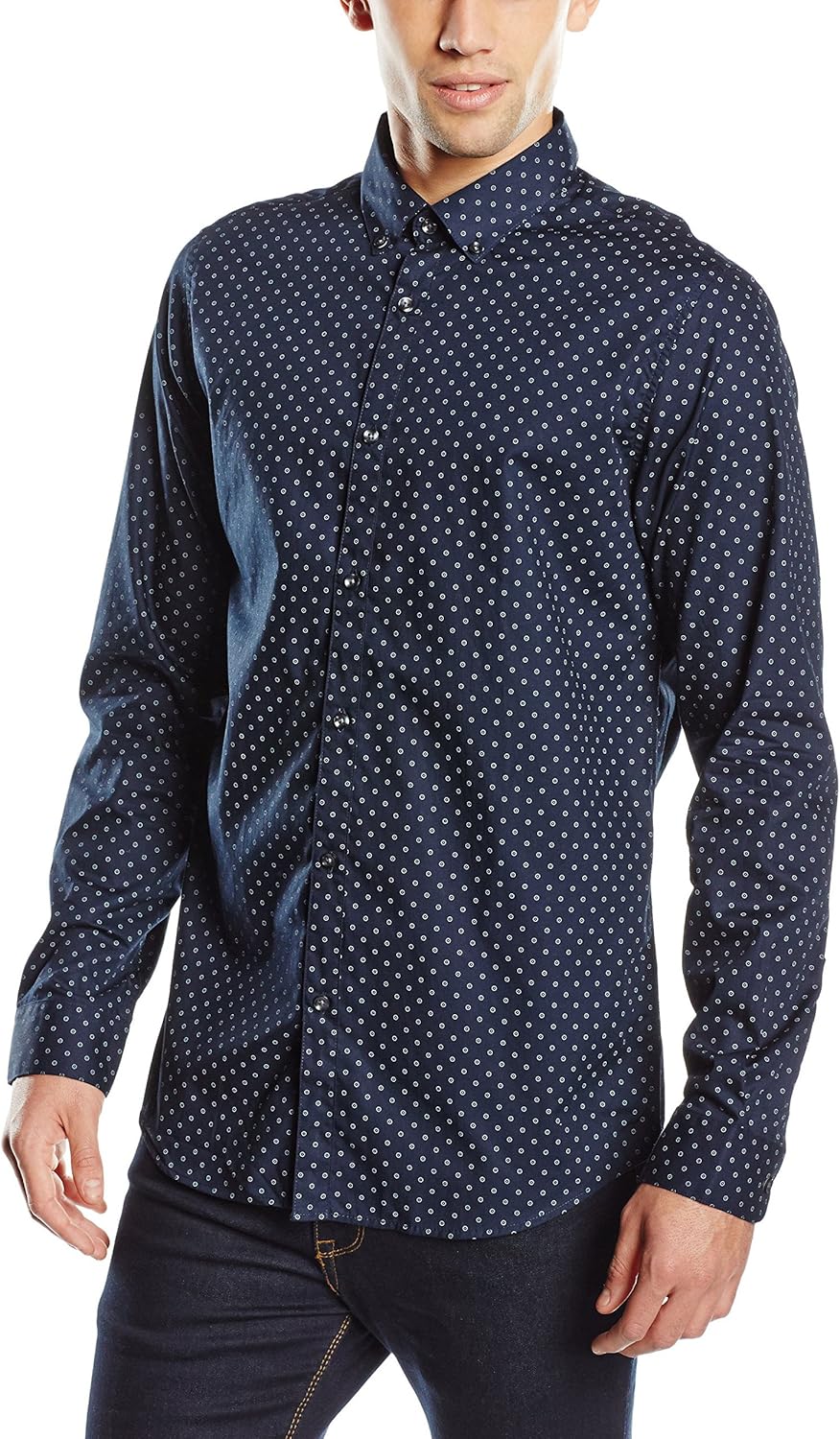 ack and Jones Mens Gingham Shirt